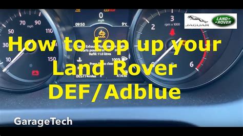 LAND <b>ROVER</b> <b>RANGE</b> <b>ROVER</b> <b>EVOQUE</b> DIESEL HATCHBACK. . How to open adblue cap range rover evoque